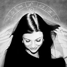 Zodiaco: LEO. Fine Arts, Pencil Drawing, Artistic Drawing, Portrait Drawing, and Realistic Drawing project by Valle Siles - 02.01.2021