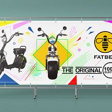 Cartel / Fatbee España. Design gráfico, e Retoque fotográfico projeto de Sito Morales - 01.02.2018