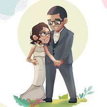Infinitísimo siempre. Un progetto di Character design, Illustrazione tradizionale e Pittura digitale di Victor Arica - 29.01.2021