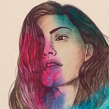 Mi Proyecto del curso: Retrato ilustrado con Procreate. Traditional illustration, Digital Illustration, and Watercolor Painting project by Daniela Ibarra Ramirez - 02.02.2021