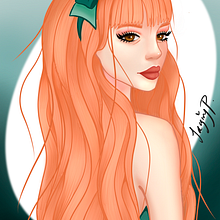 Mi Proyecto del curso: Retrato de personajes femeninos con Procreate. Digital Illustration project by jacziryportillo - 02.02.2021