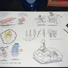 My project in The Art of Sketching: Transform Your Doodles into Art course. Sketching project by laiphat333 - 02.04.2021