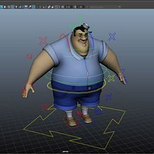 Mi Proyecto del curso: Técnicas avanzadas de rigging y deformación. Un progetto di 3D, Rigging e Animazione 3D di pableras_jnt - 04.02.2021
