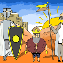 My project in Illustrated Characters Factory course. Digital Drawing, and Drawing project by Piotr Sierzchuła - 02.02.2021