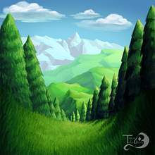 Meu projeto do curso: Concept Art: introdução ao design de cenários. Un progetto di Scenografia e Pittura digitale di belacheerwood - 02.02.2021