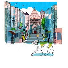Dublin's South Anne Street. Un proyecto de Animación 2D de shanebkk - 02.02.2021