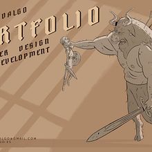 Portfolio. Design de personagens projeto de Pablo Hidalgo Fernandez - 02.02.2021