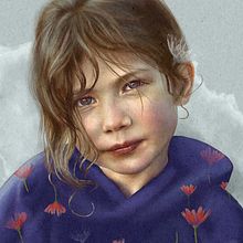Illustrated Portrait with Procreate. Traditional illustration project by clairedickinson33 - 02.02.2021