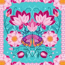 Mantas - Textil Ein Projekt aus dem Bereich Produktdesign, Grafikdesign, Botanische Illustration und Digitale Illustration von Car Pintos - 22.03.2021
