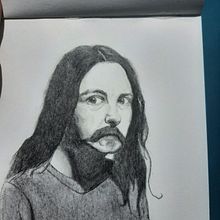 Meu projeto do curso: Retrato realista . Realistic Drawing project by Julio Gomides - 02.02.2021