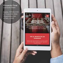 Proyecto del curso: Introducción al Desarrollo Web Responsive con HTML y CSS. Un proyecto de CSS, Desarrollo Web y HTML de Leonardo Nieto - 03.02.2021