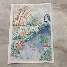 Karpas, Garota e Capivara Ein Projekt aus dem Bereich Traditionelle Illustration von Marahma Pacifico - 03.02.2021