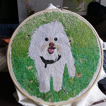 Mi Proyecto del curso: Needle painting para principiantes. Projekt z dziedziny  Animacja użytkownika Natalia - 03.02.2021