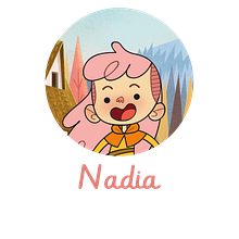 Nadia - tv series for children. 2D Animation, Character Design, Children's Illustration, Concept Art, Film, Video, and TV project by Caterina Cappelli - 02.03.2021
