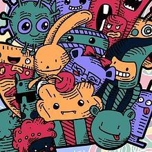  Mi Proyecto del curso: Ilustración vectorial con estilo doodle. Street Art project by Douglas William Sousa Santos - 02.05.2021