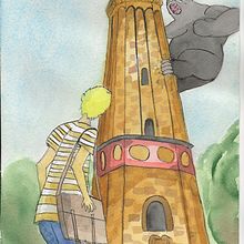 Vila de gracia. Un progetto di Disegno artistico, Illustrazione tradizionale e Pittura ad acquerello di Iban Sarabia Casellas - 04.02.2021