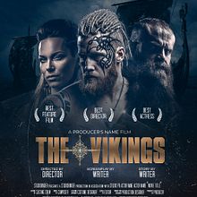 THE VIKINGS MOVIE POSTER KEY-ART CONCEPT. Een project van Fotografische compositie, Fotografische postproductie y Retoucheren van foto's van Diego Angarita - 04.02.2021