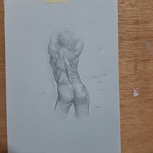 My project in Dynamic Figure Drawing course. Projekt z dziedziny R i sunek anatomiczn użytkownika Rabab Shaker - 04.02.2021