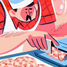 Cucchiaio D'Argento . Concept Art, Creativit, Art Direction, Editorial Illustration, Digital Illustration, and Painting project by Davide Abbati - 02.04.2021