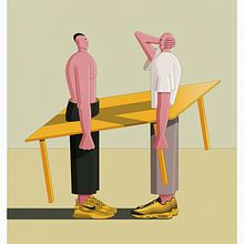 Some illustrations. Een project van Ontwerp van personages, Redactionele illustratie y Traditionele illustratie van Zamo Peza - 04.02.2021