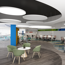 Centro de Monitoreo / Aquitectura y Diseño de Interiores. Un proyecto de Arquitectura interior, Creatividad y Diseño de KAREN MARCEL AVILA COLÍN - 01.07.2020