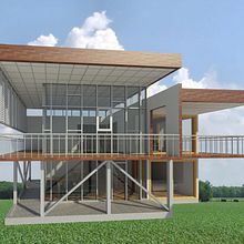 Mi Proyecto del curso: Diseño y modelado arquitectónico 3D con Revit. Un proyecto de Arquitectura, Arquitectura digital y Diseño 3D de Sophia Pierina Vega Pajuelo - 15.03.2021