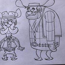 Mi Proyecto del curso: Introducción a la creación de personajes estilo cartoon. Traditional illustration project by Diego García - 03.12.2021