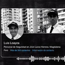 EL HUACHIMAN (AGENTE DE SEGURIDAD) DE LINKEDIN . Cop, writing, Creativit, Growth Marketing, Content Marketing, Digital Marketing, Facebook Marketing, Instagram Marketing, Mobile Marketing, Advertising, and Social Media project by Renato Farfán Basauri - 02.05.2021