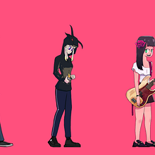 Proyecto Blackday. Un projet de Cinéma, vidéo et télévision, Dessin numérique, Conception de personnages et Illustration numérique de Luis D - 05.02.2021