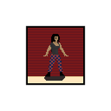Mi Proyecto del curso: Introducción al diseño de personajes en pixel art. Pixel Art project by André Oseguera - 02.05.2021