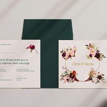 Wedding invitation. Un projet de Design graphique de Sarah Lewis - 05.02.2021