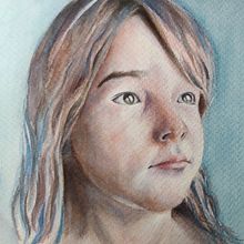 Mi Proyecto del curso: Retrato artístico en acuarela. Fine Arts project by Amaia Ibarluzea Canales - 02.05.2021