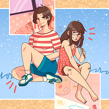 Mi Proyecto del curso: Ilustración digital con influencia manga. Projekt z dziedziny Kreat i wność użytkownika Isabella Gonzalez Marmolejo - 05.02.2021