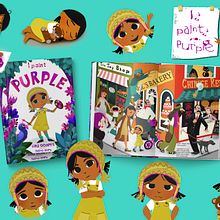 character development and double page spread, children's book. Un proyecto de Ilustración infantil de Dasha Riley - 05.07.2020