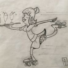 My project in Introduction to the Creation of Cartoon Style Characters course. Character Design, Traditional illustration, and Drawing project by Francesca Cecioni - 02.03.2021