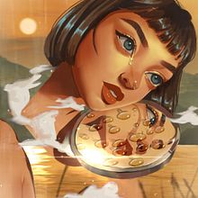 My project in Digital Fantasy Portraits with Photoshop course. Concept Art, and Digital Illustration project by Eunice Adeyi - 02.05.2021