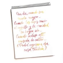 Nana. Un progetto di Calligrafia di Natalia Alfaro Alfaro - 06.02.2021