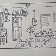 Den's final project. Un progetto di Disegno e Sketchbook di Deniseb Cervantes - 06.02.2021