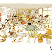 My project in Creative Sketching: Fill Your Illustrations with Life and Detail course. Projekt z dziedziny Trad, c i jna ilustracja użytkownika Xin Ma - 06.02.2021