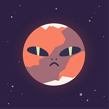 Mi Proyecto del curso: Animación exprés para redes sociales con After Effects "Patatas y Marte". Een project van Animatie,  Ontwerp y Vectorillustratie van Jorch De Castro - 06.02.2021