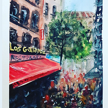 Madrid my love. Watercolor Painting project by Karin Asraf - 02.06.2021