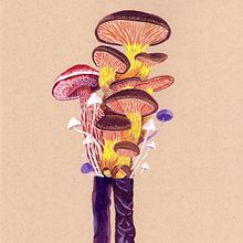 With Legs, a personal project. Painting project by Erin Johnson - 02.06.2021