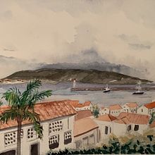 Horta. Un progetto di Pittura ad acquerello di Willy van Dregt - 06.02.2021