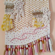 Mi Proyecto del curso: Creación de tapices bordados. Embroider, Creativit, and Fiber Arts project by Saidy Barón - 02.06.2021
