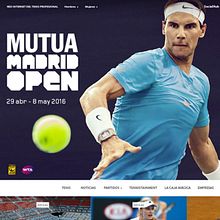 Live Engagement - Mutua Madrid Open. App Development, Programming, Web Development, Interactive Design, Social Media Design, Events, and Social Media project by David Alayón - 04.29.2016