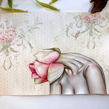 "Flower Heads" for my Exhibition "I AM". Watercolor Painting project by Arthur Braud - 02.07.2021