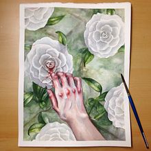 Ephemeral Exhibition. Watercolor Painting project by Arthur Braud - 02.07.2021