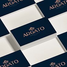 Café Argato, marca ficticia.. Projekt z dziedziny Br, ing i ident i fikacja wizualna użytkownika Álvaro Roldán - 07.02.2021