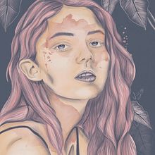 Mi Proyecto del curso: Retrato ilustrado con Procreate Tu mirar. Traditional illustration project by Mercedes Villalvazo - 02.07.2021