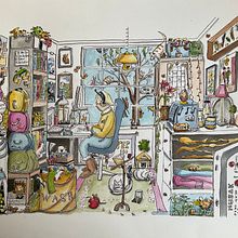 My project in Creative Sketching: Fill Your Illustrations with Life and Detail course. Projekt z dziedziny Trad, c i jna ilustracja użytkownika Liz - 07.02.2021